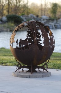 Mini Moose Fire Pit