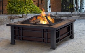 Modern Wood Burning Fire Pit