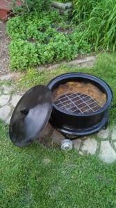 Old Truck Rims for Fire Pits