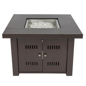 Square Fire Pit Spark Screen
