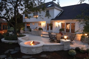 Wall Block Fire Pit